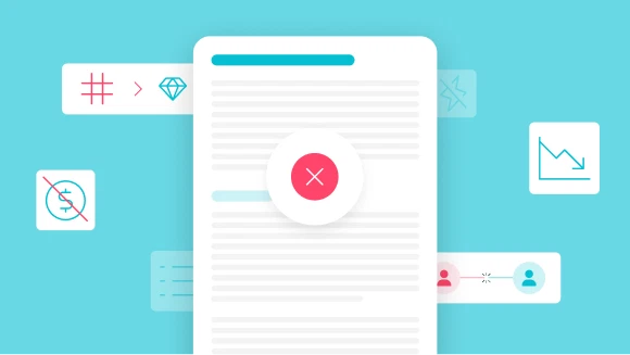 Abstract user interface of a digital community